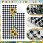 Bencailor 12 Pcs Farmhouse Sunflower Kitchen Decor and Accessories Sets 4 Black - Image 5