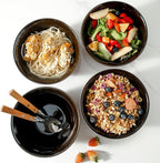 HASENSE Ceramic Soup Bowls, 40 Oz Serving Bowls Set of 4, Cereal Bowls - Image 5