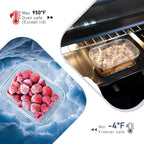 10-Pack Glass Food Storage Containers - Image 4
