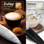 Zulay Kitchen Patented Tornado Triple Whisk Milk Frother - Image 6