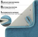 2 Pack Microfiber Dish Drying Mat - Image 4