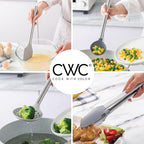 COOK WITH COLOR Silicone Cooking Utensils, Kitchen Utensil Set, Cooking Utensils - Image 4