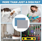 Hushee 2 Pack Extra Large Dish Drying Mat Microfiber Absorbent Dish Drying Pad - Image 6