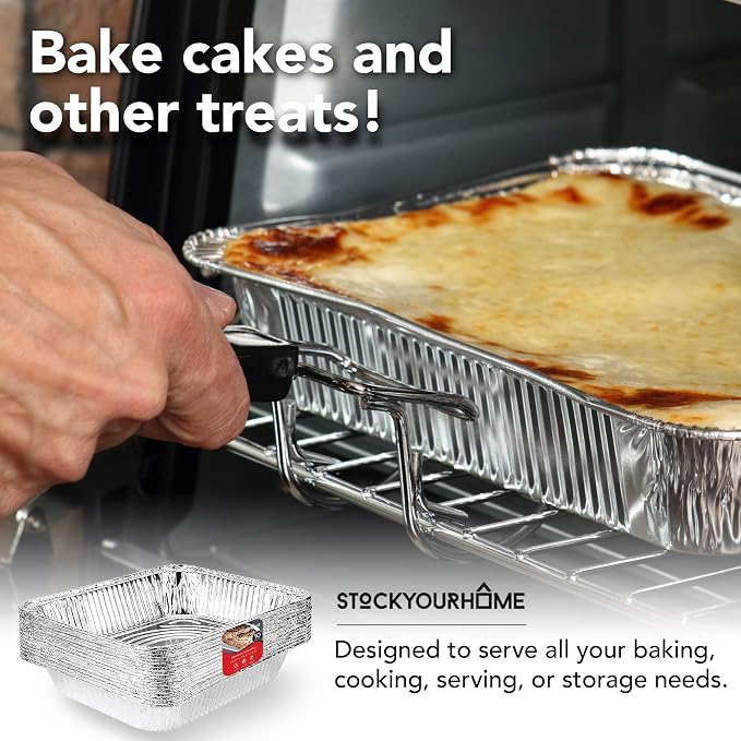 Stock Your Home 9x13 Aluminum Pans - Image 7