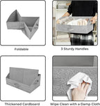 GRANNY SAYS Purse Organizer for Closet, Trapezoid Storage Bins, Closet Shelf - Image 6