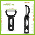 Spring Chef Swivel & Vegetable Julienne Peeler Set - Image 8