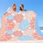 HIHOHO Beach Blanket Waterproof Sandproof Extra Large Beach Mat 79" X - Image 6