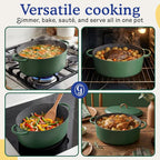 Great Jones Dutchess Cast Iron Dutch Oven Pot - Image 6