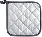 DII Basic Terry Collection Quilted 100% Cotton, Mineral Gray, 3 Piece - Image 10
