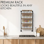 ZICOTO Space Saving Spice Rack Organizer Shelf - Image 3