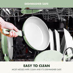 GreenPan Dover 12” Frying Pan Skillet, Non-Toxic PFAS-Free Ceramic Nonstick - Image 6