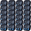 Leumoi 24 Pcs Digital Kitchen Timers Magnetic Back Timers Bulk Large Screen by Leumoi