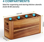 Utensil Holder for Kitchen Counter, Extra Large Utensil Holder for Countertop - Image 2