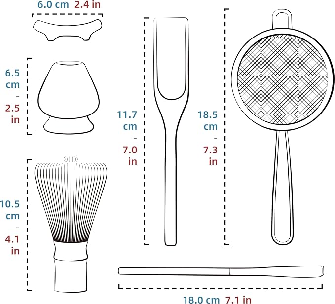 TEANAGOO Matcha Whisk Set, Bamboo Matcha Whisk - Image 7