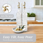 COOK WITH COLOR Glass Olive Oil Bottle Dispenser - Image 5