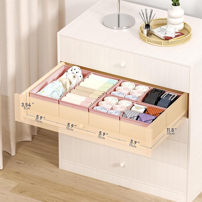 DIMJ Drawer Organizer Clothes Storage - Image 2
