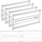 Vtopmart 4 Pack 6" Tall Upgrade Drawer Dividers by Vtopmart