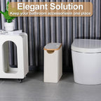 efluky Toilet Paper Basket 28L, Toilet Paper Holder - Image 7