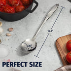 Zulay Kitchen Stainless Steel Slotted Spoon - Image 4