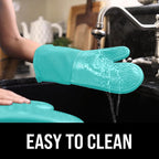 BPA-Free Soft Silicone Oven Mitts - Image 6