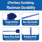 SPARTA 40501EC14 Plastic Large Scrub Brush, Kitchen Brush, Utility Brush - Image 4