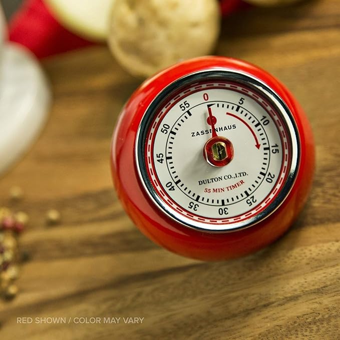 Zassenhaus Magnetic Retro 60 Minute Kitchen Timer - Image 4