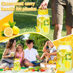 Havawish 2 Pcs 1 Gallon Plastic Beverage Dispenser - Image 4