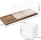 MyGift Modern Modular Coffee and Tea Station Organizer - Image 4