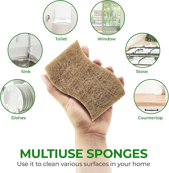 AIRNEX Natural Kitchen Sponges - Image 6