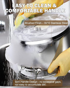 Cooks Standard Stockpots Stainless Steel, 20 Quart Professional Grade Stock Pot - Image 6