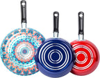 Ekco 3-Piece Frying Pan Set For all Stovetops, Dishwasher Safe - Image 2