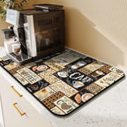 Fun Coffee Mat 23inx15in, Coffee Bar Mat - Image 3