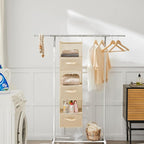 MAX Houser 6 Tier Shelf Hanging Closet Organizer, Closet Hanging Shelf - Image 5