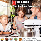 DI ORO Silicone Spoons for Cooking - Image 4