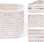MiniArk Small Storage Baskets for Organizing | Closet Organizer Bins | Shelf - Image 2