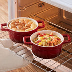 Lareina Mini Cocotte - 12oz Ceramic Casserole Dishes - Kitchen Casserole Sets - - Image 4