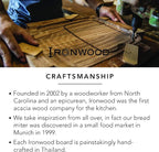 Ironwood Gourmet Oslo End Grain Utility Cutting Board, 14 x 16 Inches, Natural - Image 5