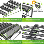 4 Tier Adjustable Spice Rack Organizer - Image 4