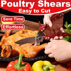 Heavy Duty Poultry Shears Seafood Scissors 2pcs set, Kitchen Shears - Image 4