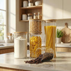 Multi Size - 5 Pack Glass Jars - Image 2