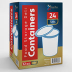 24 Pack -32 Oz Plastic Deli Containers - Image 7