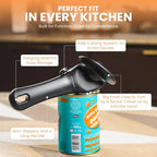 Bellemain- Safe Cut Stainless Steel Ergonomic Can Opener, Smooth Edge Perfect - Image 7