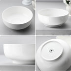 MALACASA Serving Bowls, 114 OZ Extra Large Salad Bowls Set of 2, Porcelain - Image 6