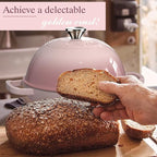Cast Iron Dutch Oven Pot with Lid, Round Bread Oven - Image 7