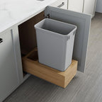 Dowell Single 50Qt Undermount Trash Pull-Out Waste Container - Image 3