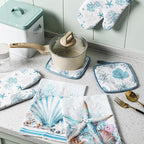 Jingmore 6 Pcs Kitchen Decor Set Accessorie Farmhouse Kitchen Towels Pot - Image 7
