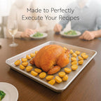 Restaurantware 1 Perforated Bakery Sheet Pan, 18 x 13 Inch Industrial Baking - Image 7