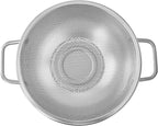 Fox Run Large Stainless Steel Colander, 3 Quart Pasta Strainer - Image 7