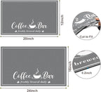 CooRug Absorbent Coffee Mat, Fashion Dish Drying Mat - Image 6