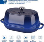 VORRINGARD Enameled Cast Iron Dutch Oven Pot - Image 3